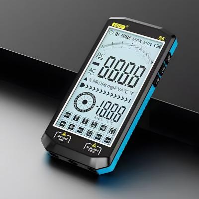 SENIT S6 充电万用表 全自动高精度防烧数字大屏 电工维修专用智能万能表